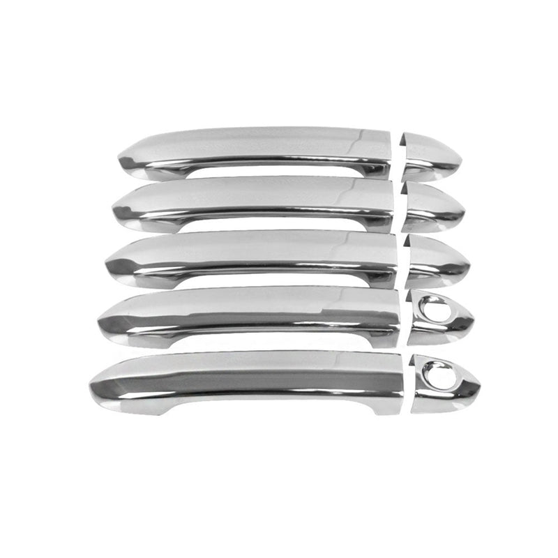 Copri maniglia porta, copri maniglia porta per MAN TGE 2017-2021 5 porte in acciaio inox argento 10 pezzi