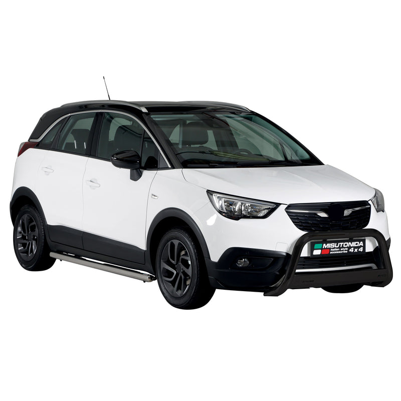 Frontbügel Frontschutzbügel für Opel Crossland X 2017-2025 ø63mm Stahl Schwarz