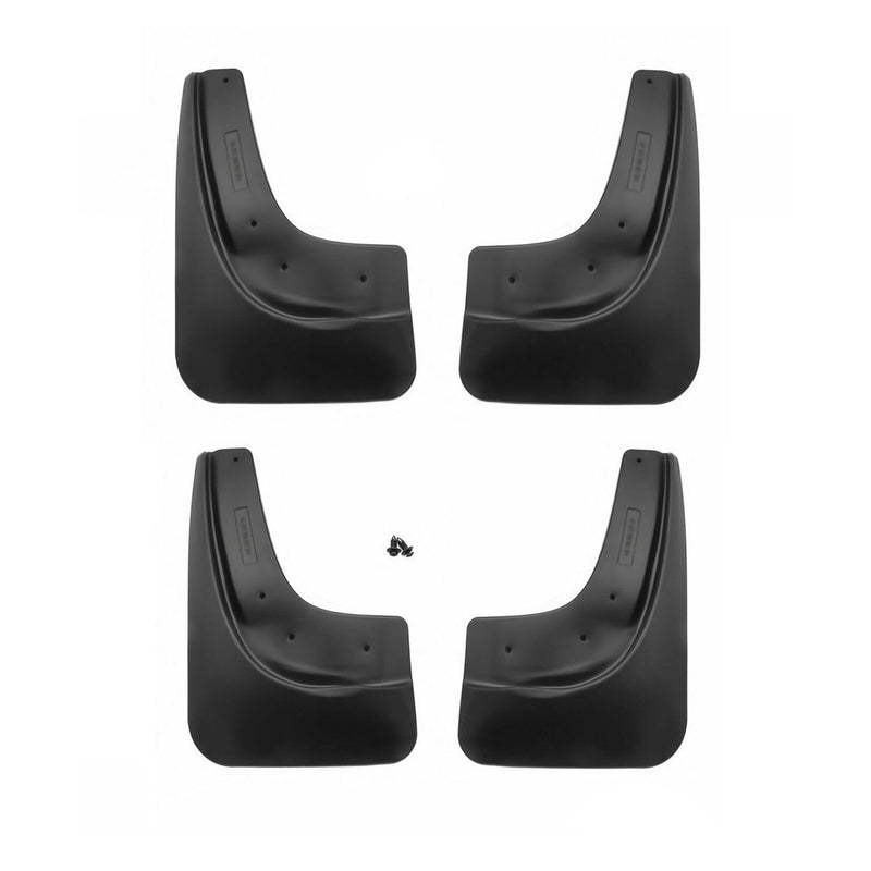 Schmutzfänger Kotflügel für Ford Focus 2004-2011 Limo Kasten ABS Schwarz 4x