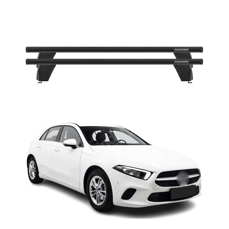 Barre portatutto Menabo per Mercedes Classe A W177 2018-2025 ABE in alluminio nero
