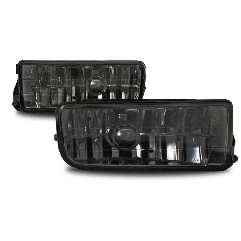 JOM Nebelscheinwerfer für BMW 3er E36 1994-1999 Smokeglas Schwarz