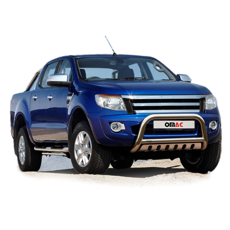Protezione anteriore per Ford Ranger 2011-2016 bull bar in acciaio argento
