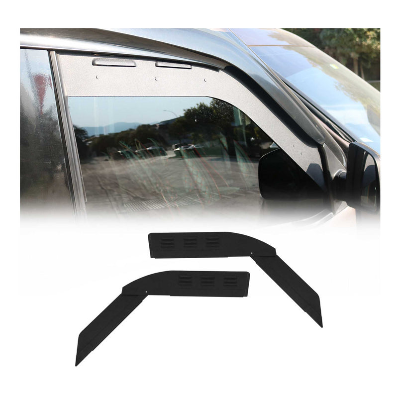 Griglia di ventilazione per VW Transporter T4 1990-2003 alluminio nero 2 pezzi