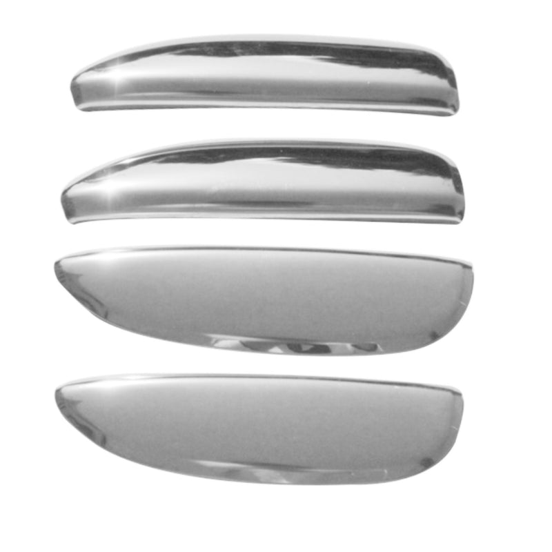 Copri maniglia porta, copri maniglia porta per Renault Megane 1996-2004, acciaio inox argento, 4 pezzi