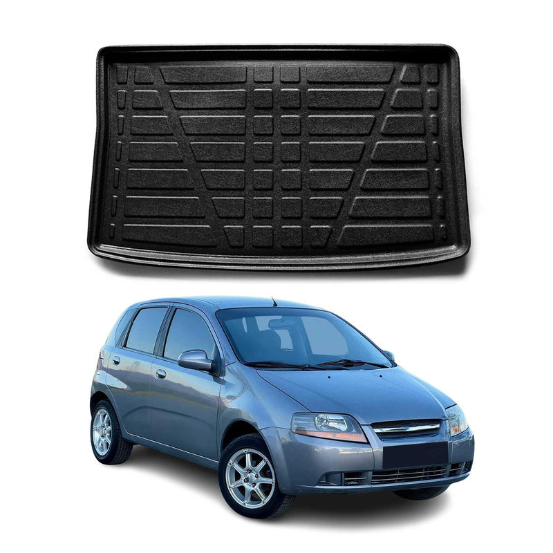 Vasca per bagagliaio per Chevrolet Kalos 2004-2006 Hatchback in gomma TPE