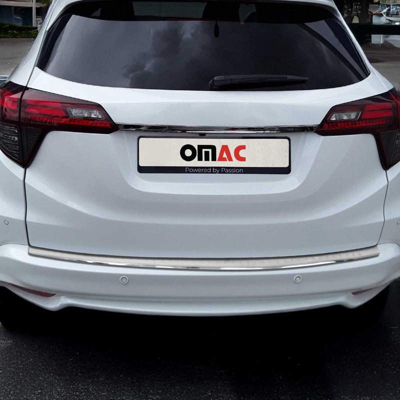 Protezione paraurti per soglia di carico per Honda HR-V 2015-2021 in acciaio inox argento