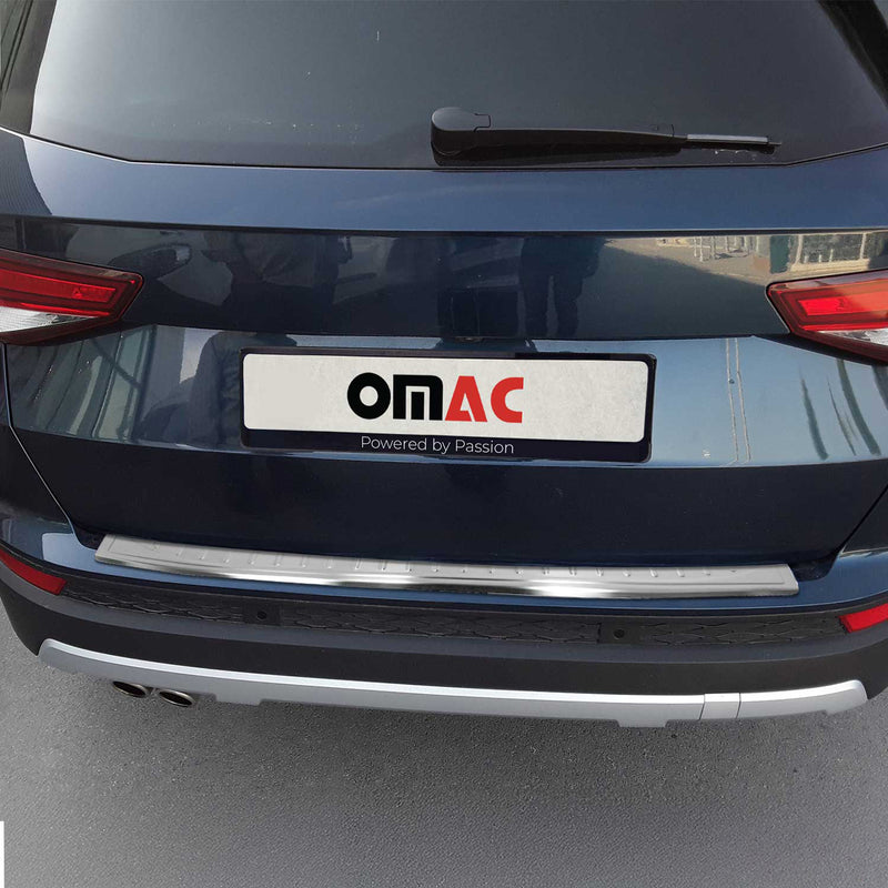 Protezione paraurti per soglia di carico per Seat Ateca 2016-2025 in acciaio inox spazzolato