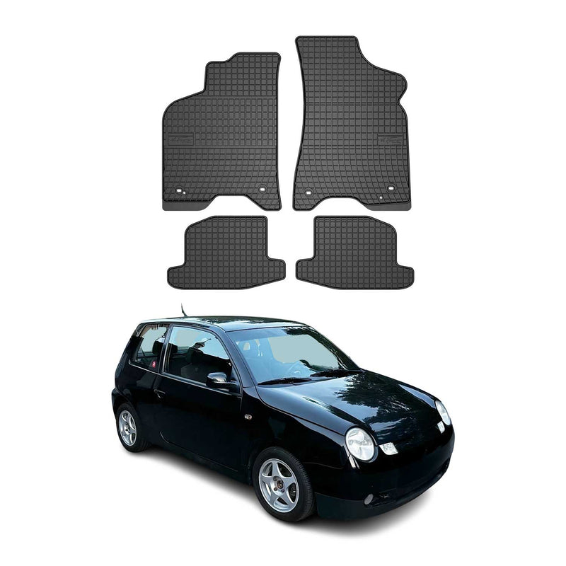 1998-2005 VW Lupo Fußmatten TPE Schwarz 4 tlg