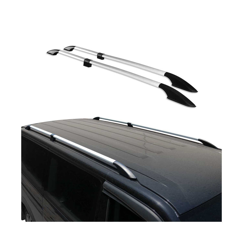 Barre portatutto per Mercedes Vito W639 W447 2003-2025 Long L2 Alu Grey