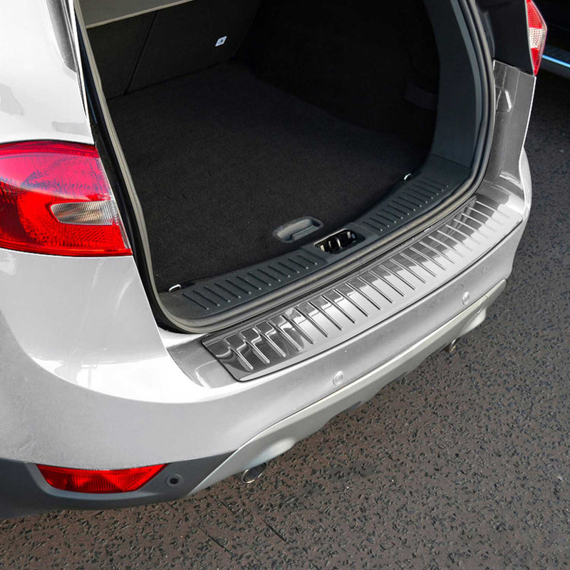 Protezione paraurti per soglia di carico per Ford Kuga 2008-2012 argento cromato 1 pezzo