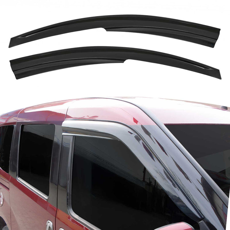 2 deflettori antivento e antipioggia per Dacia Dokker Lodgy 2012-2022 Scuri