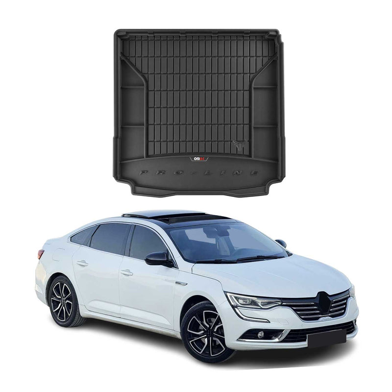 Vasca baule in gomma OMAC per Renault Talisman Grandtour 2015-2025 TPE Nero
