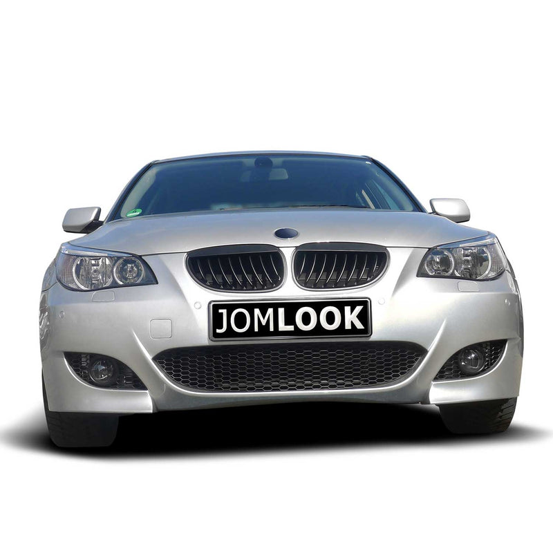 Paraurti anteriore JOM per BMW E60 Berlina / E61 2004-2007 con marcature PDC