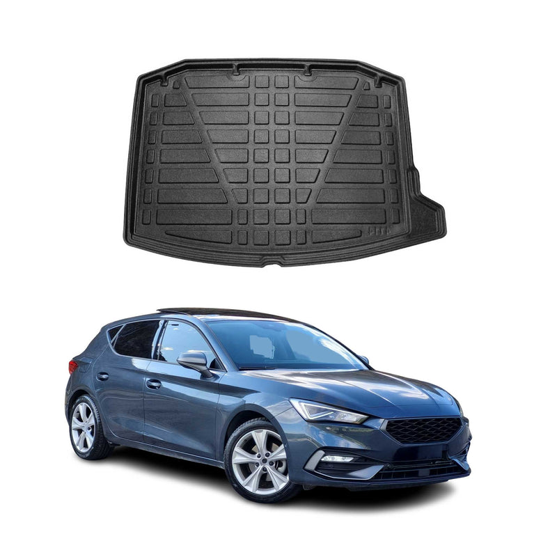 Vasca baule per Seat Leon 2020-2025 Gomma TPE Nero