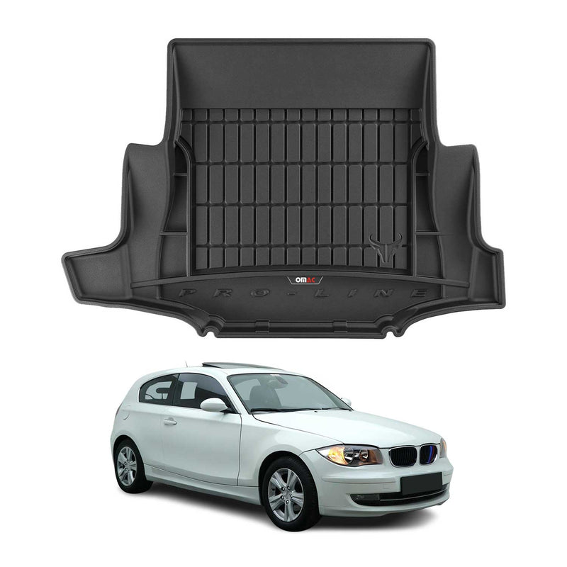 Vasca portabagagli in gomma OMAC per BMW Serie 1 E81 3 porte 2006-2012, vasca portabagagli in TPE