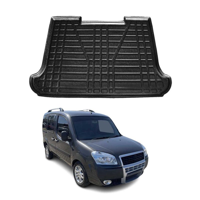 Vasca baule per Fiat Doblo 2000-2010 Passo Corto Gomma TPE