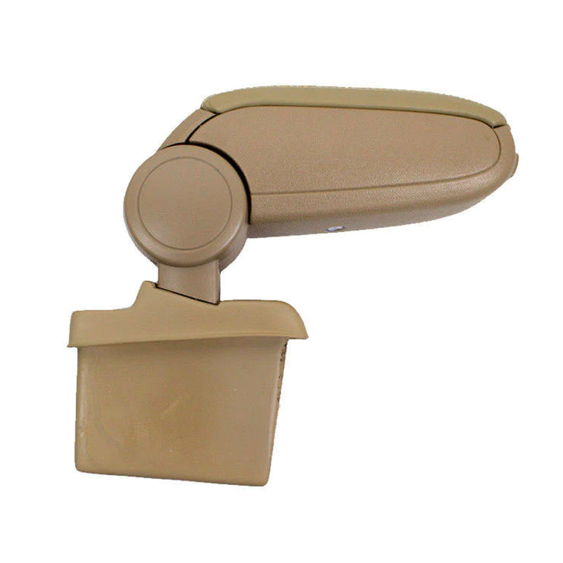 Bracciolo centrale per console centrale per VW Golf 5 2003-2009 in similpelle ABS beige