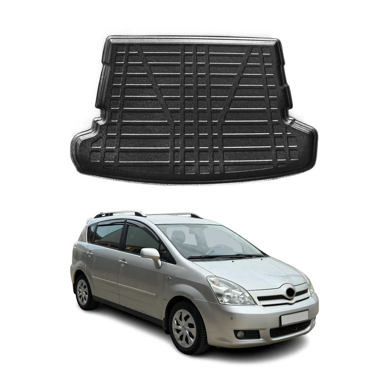 Vasca per bagagliaio per Toyota Verso 2004-2009 Gomma TPE Nero