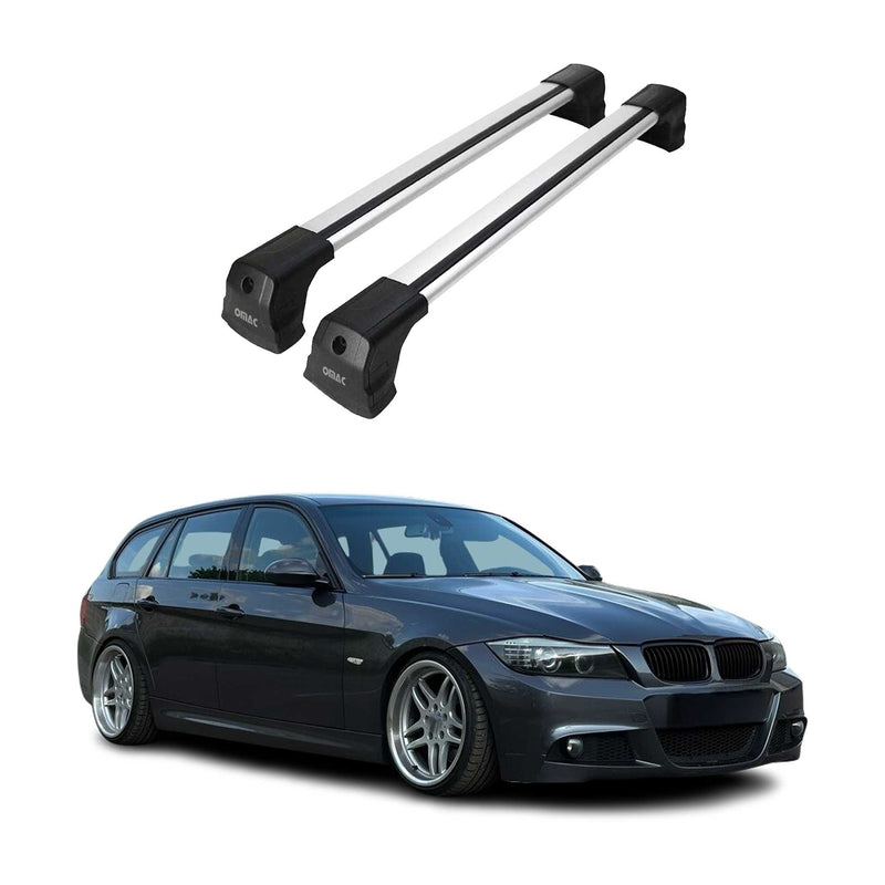 Dachträger Gepäckträger für BMW 4er F36 Gran Coupe 2014-2021 Aluminium Grau