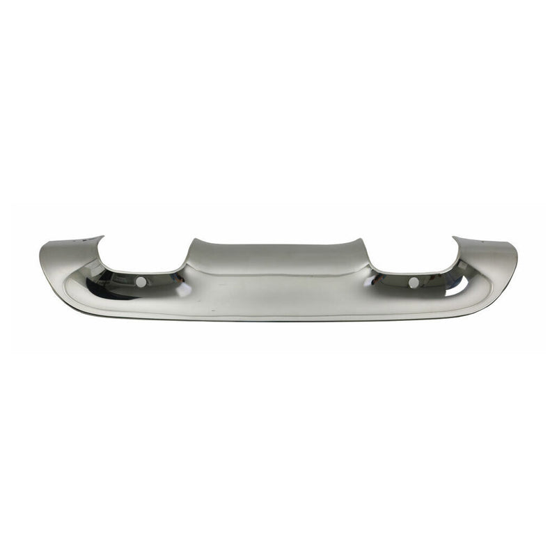 2015-2022 Renault Kadjar Heckstoßfänger-Diffusor-Zierschutz Silber Stahl