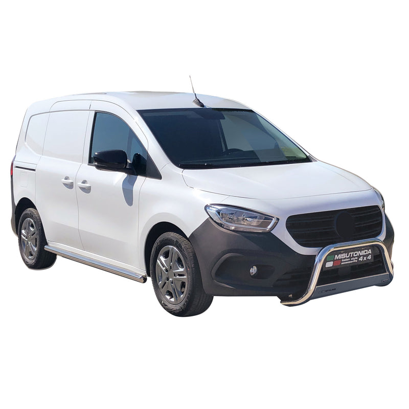 Frontbügel Frontschutzbügel für Mercedes Citan L2 2021-2025 ø63mm Stahl Silber