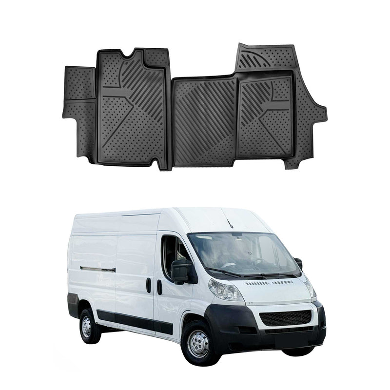 Tappetini Citroen Jumper 2006-2014 TPE Nero 4 pezzi