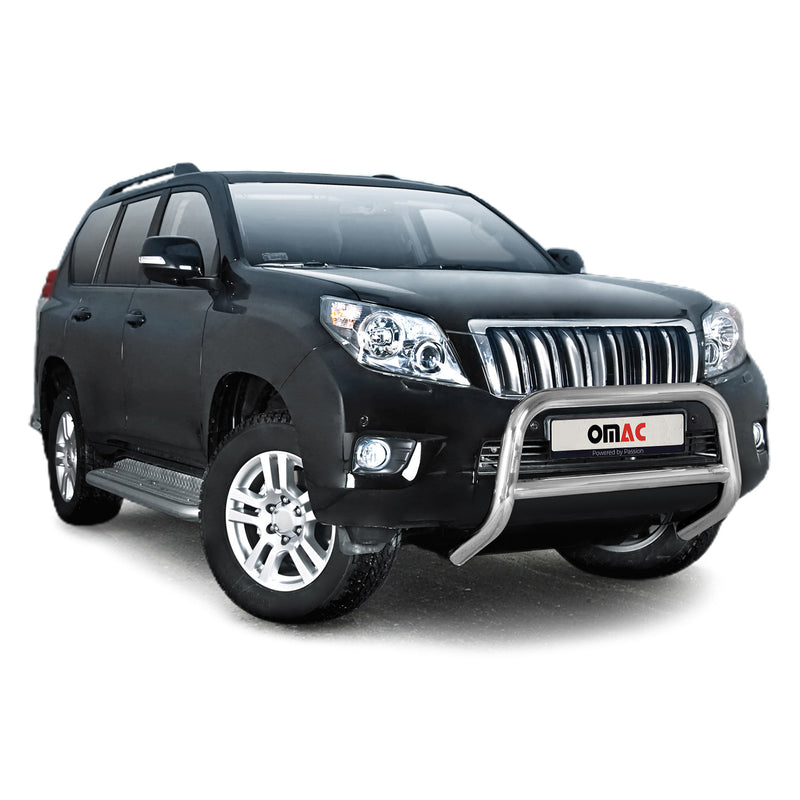 Protezione anteriore per Toyota Land Cruiser 150 2010-2013 ABE Silver