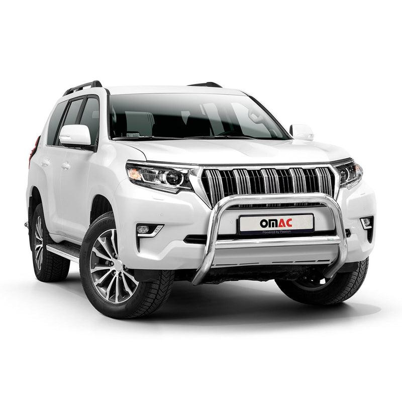Protezione anteriore per Toyota Land Cruiser 150 2017-2022 ABE Silver