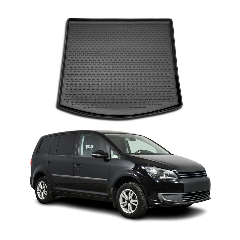 Tappetino per bagagliaio in gomma TPE per VW Touran 2003-2015 5 posti