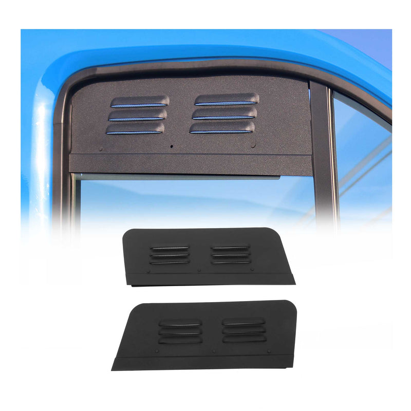 Griglia di ventilazione per Ford Transit 2014-2025 alluminio nero 2 pezzi