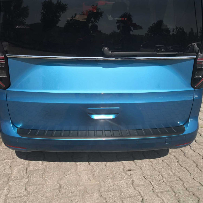 Protezione paraurti per soglia di carico per VW Caddy 2021-2023, ABS nero opaco, 1 pezzo