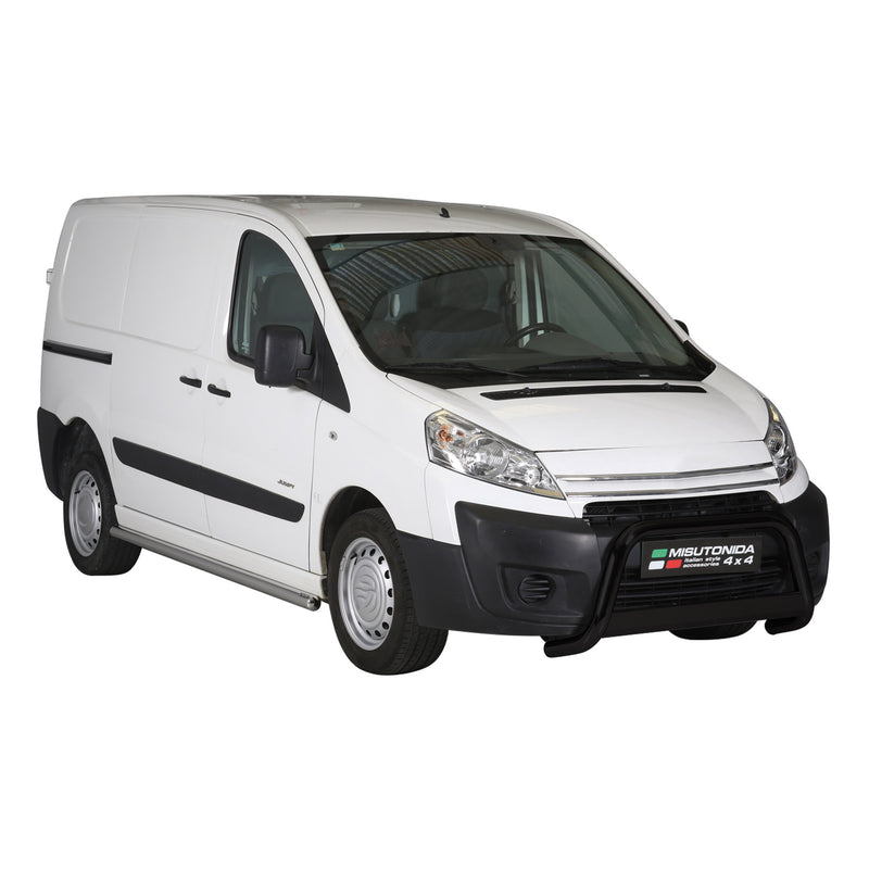 Barra di protezione anteriore per Citroen Jumper 2006-2013 ø63mm acciaio nero
