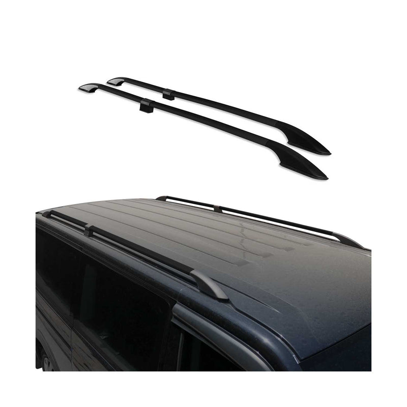 Dachreling Dachgepäckträger für Range Rover L322 2003-2012 Alu Schwarz