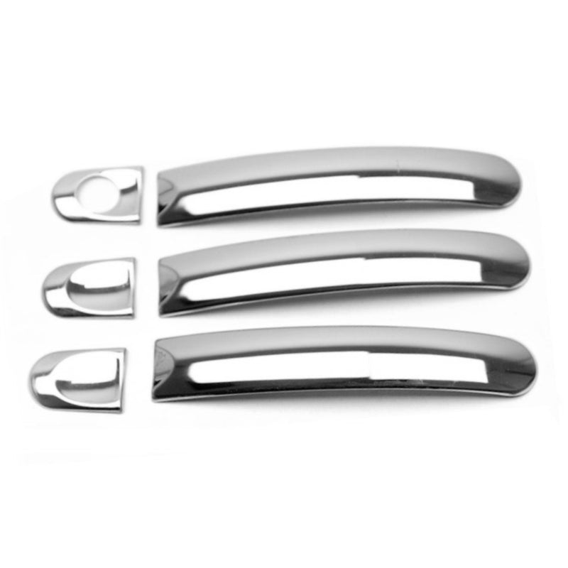 Copri maniglia porta, copri maniglia porta per VW T5 T6 2003-2021 3 porte in acciaio inox argento 6 pezzi