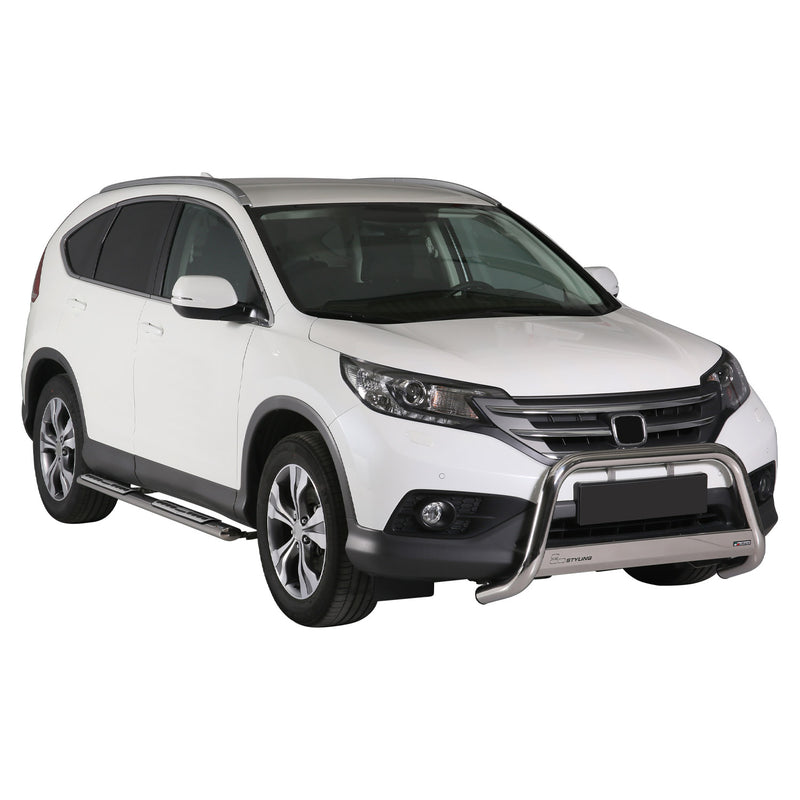 Protezione anteriore per Honda CR-V 2012-2015 ø63mm acciaio argento
