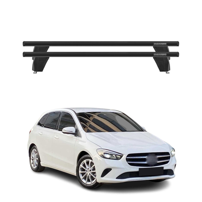 Barre portatutto Menabo per Mercedes Classe B W247 2018-2025 ABE alluminio nero