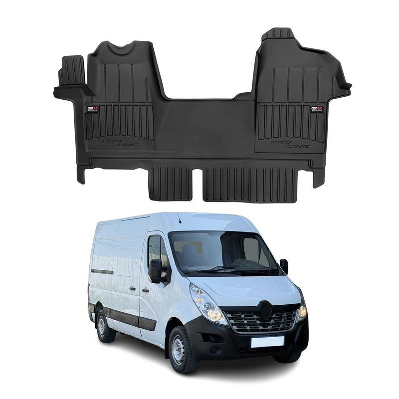 Tappetini Renault Master 2010-2019 TPE Nero 1 pezzo