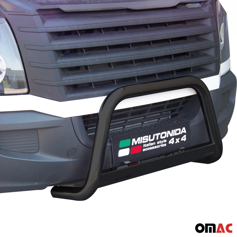 Protezione anteriore per VW Crafter 2011-2016 ø63mm acciaio nero