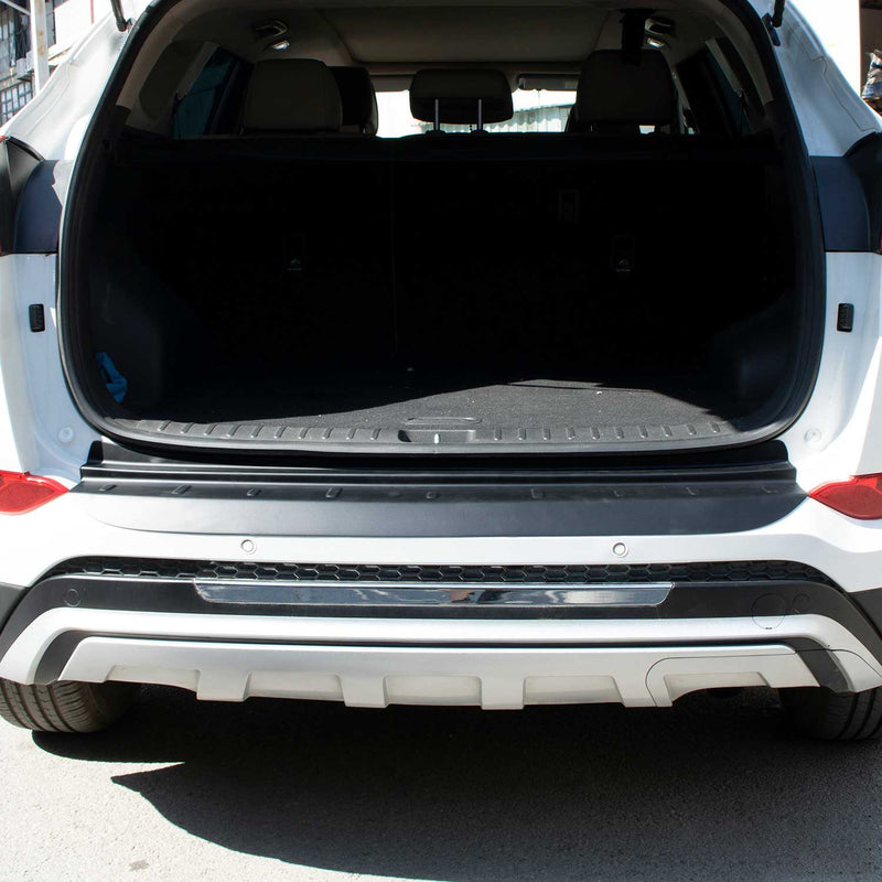Protezione soglia di carico per paraurti Hyundai Tucson 2015-2018 in ABS nero opaco