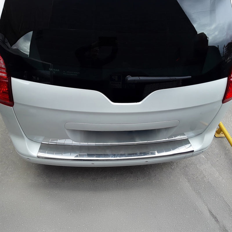 Protezione paraurti per soglia di carico per Peugeot 5008 Active 2017-2020 in acciaio inox