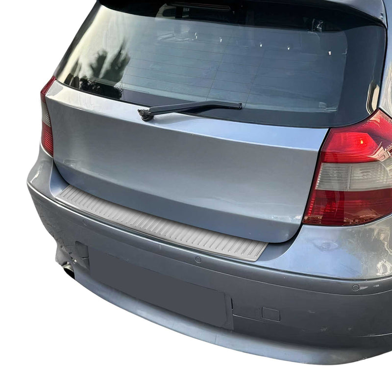 Ladekantenschutz Stoßstangenschutz für BMW 1er E87 5tür 2004-11 Chrom Gebürstet