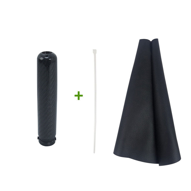 Maniglia e cuffia del freno a mano per Peugeot 206 e 206+ 1998-2012 Fibra di carbonio 2x