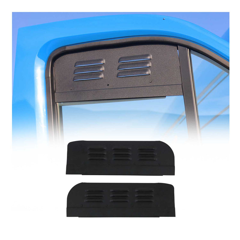 Griglia di ventilazione per Citroen Jumper 2006-2025 alluminio nero 2x