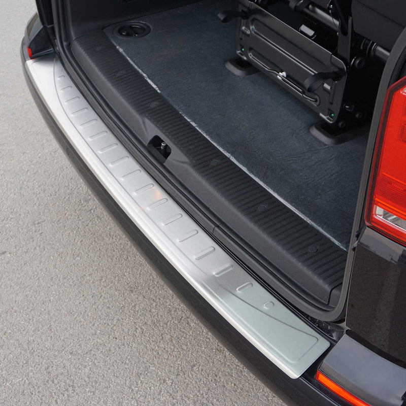 Protezione soglia di carico per VW T6 T6.1 tutti i modelli 2015-2024 porta singola cromata spazzolata