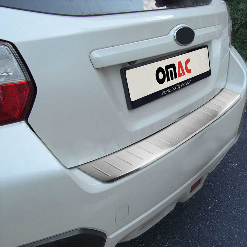 Protezione paraurti per soglia di carico per Subaru XV 2012-2018 in acciaio inox spazzolato