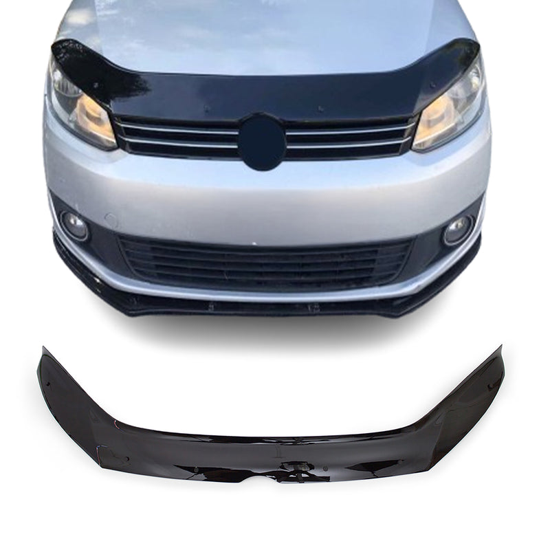 Deflettore cofano protezione insetti e pietre per VW Caddy 2010-2015 scuro