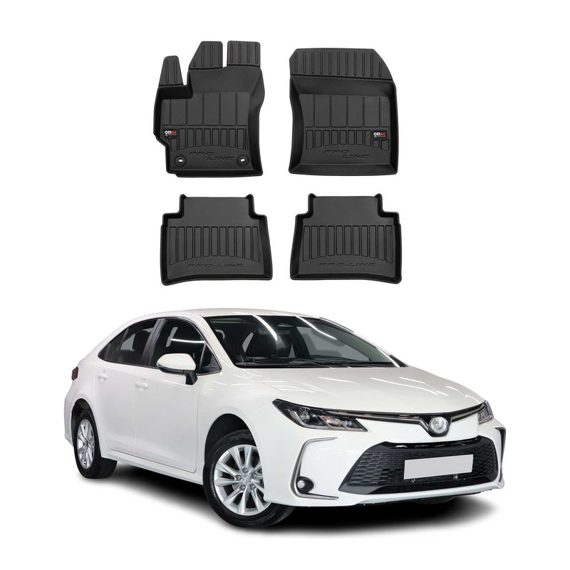 Tappetini in TPE neri per Toyota Corolla Limo Station Wagon 2019-2024, 4 pezzi