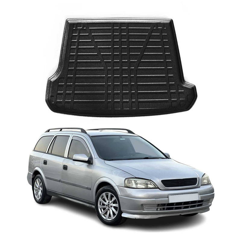 Vasca per bagagliaio per Opel Astra G 1998-2004 Caravan in gomma TPE