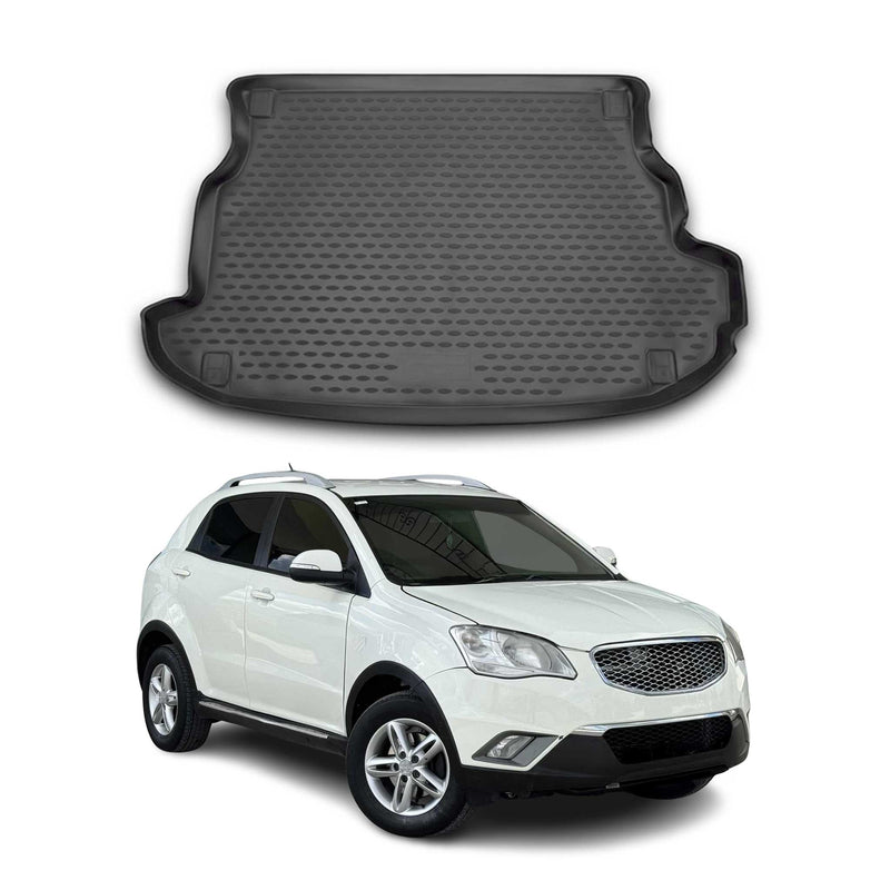 Tappetino per bagagliaio in gomma TPE per Ssangyong Korando 2010-2021