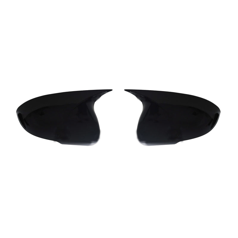 Calotte specchietti retrovisori per Kia Rio 2011-2017 ABS nero lucido 2 pezzi